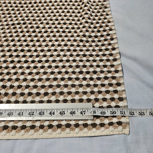 Parachute Absinthe Terry Check Bath Towel (1) and Hand Towels (3)100% Org Cotton - Picture 10 of 11